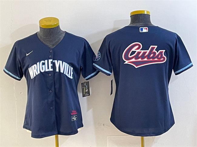 Youth Chicago Cubs Team Big Logo Navy City Connect Stitched Jersey Youth Chicago Cubs Team Big Logo Navy City Connect Stitched Jersey